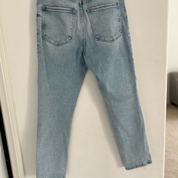 Good American women’s jeans/ High Rise straight leg - Picture 5 of 12
